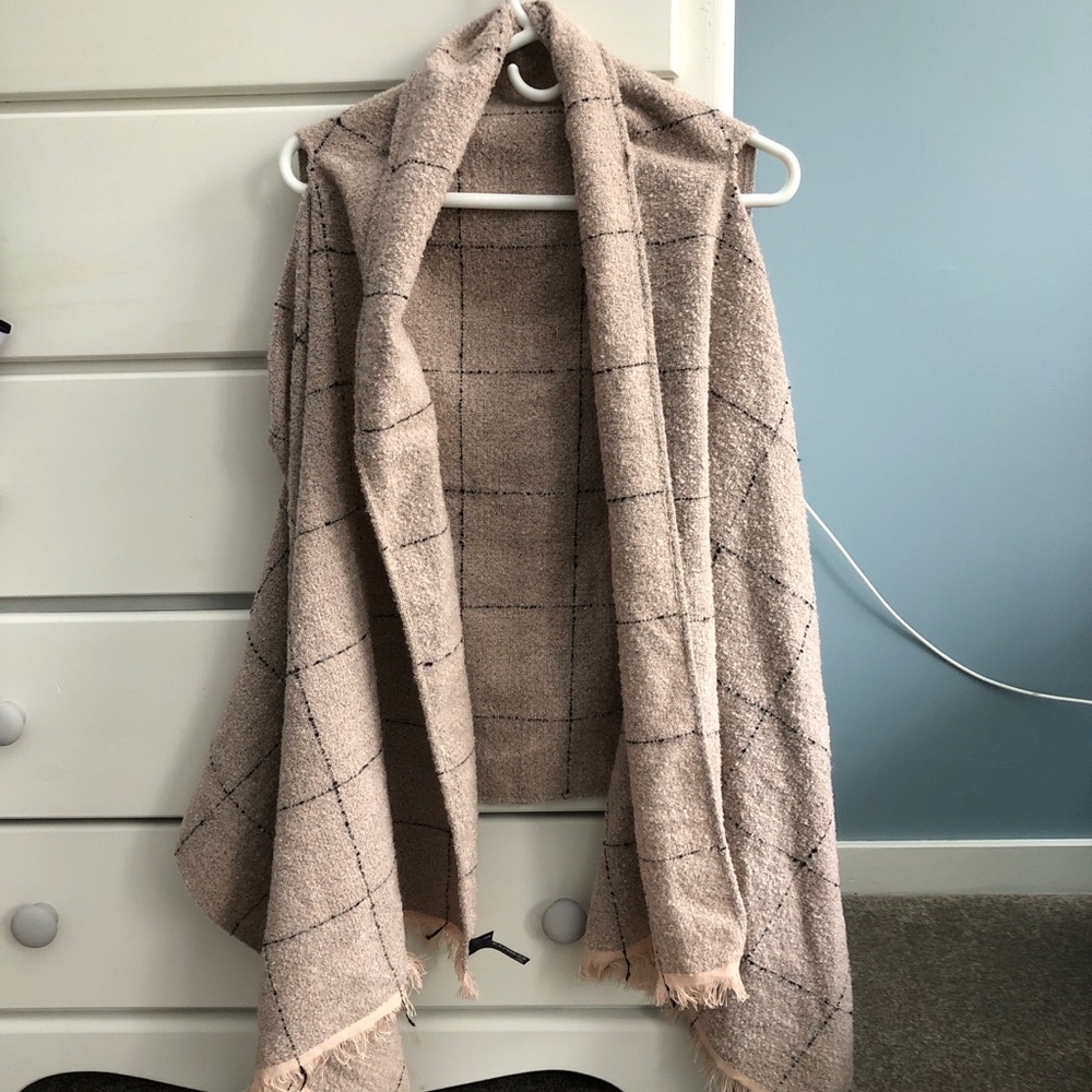 NWOT Express Sleeveless Cardigan Duster- One Size